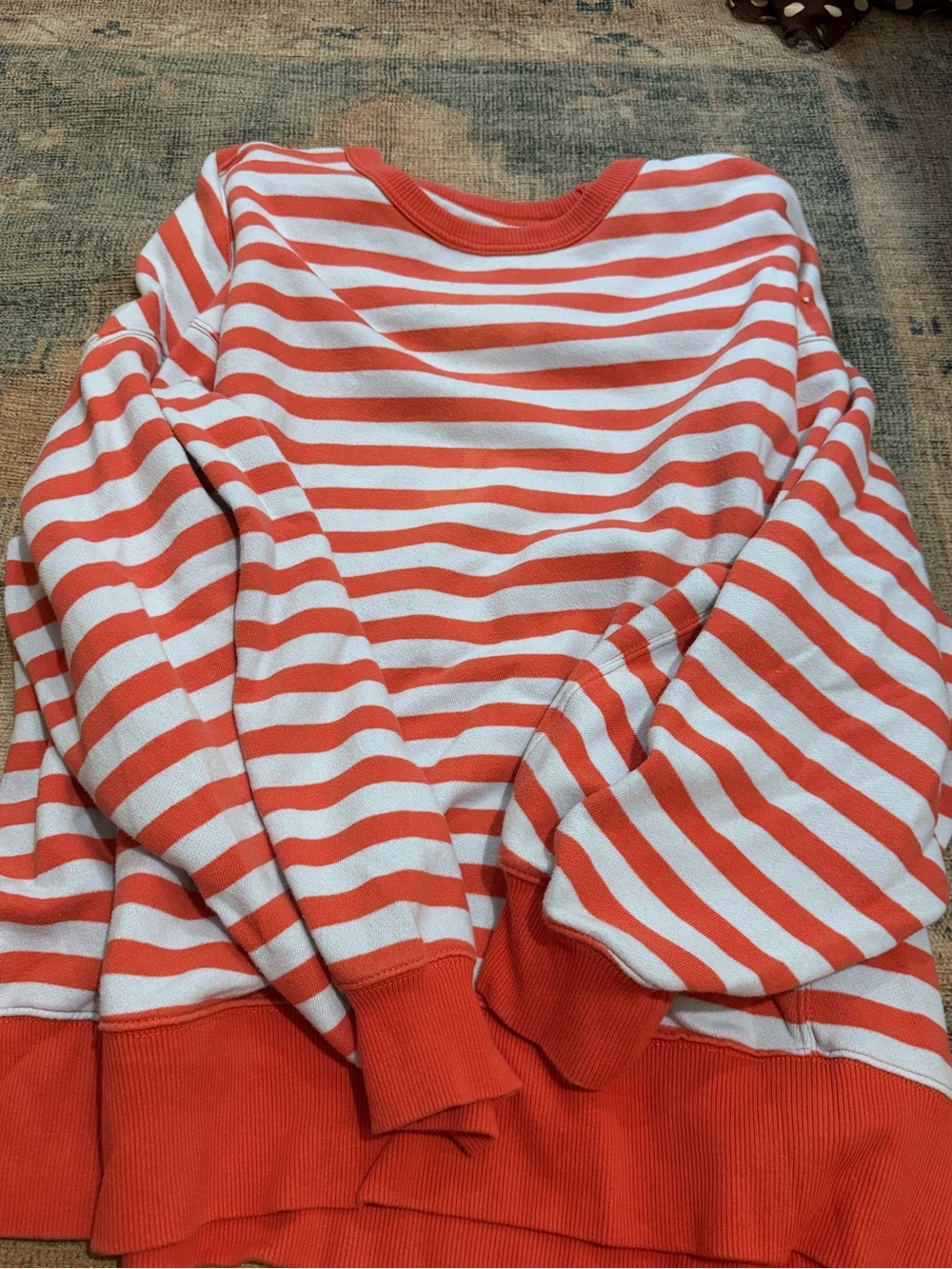 Aerie striped crew neck